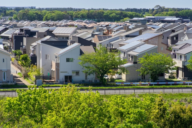 緑豊かな住宅街
